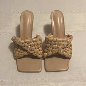 Raffia Mules / Jute Sandals